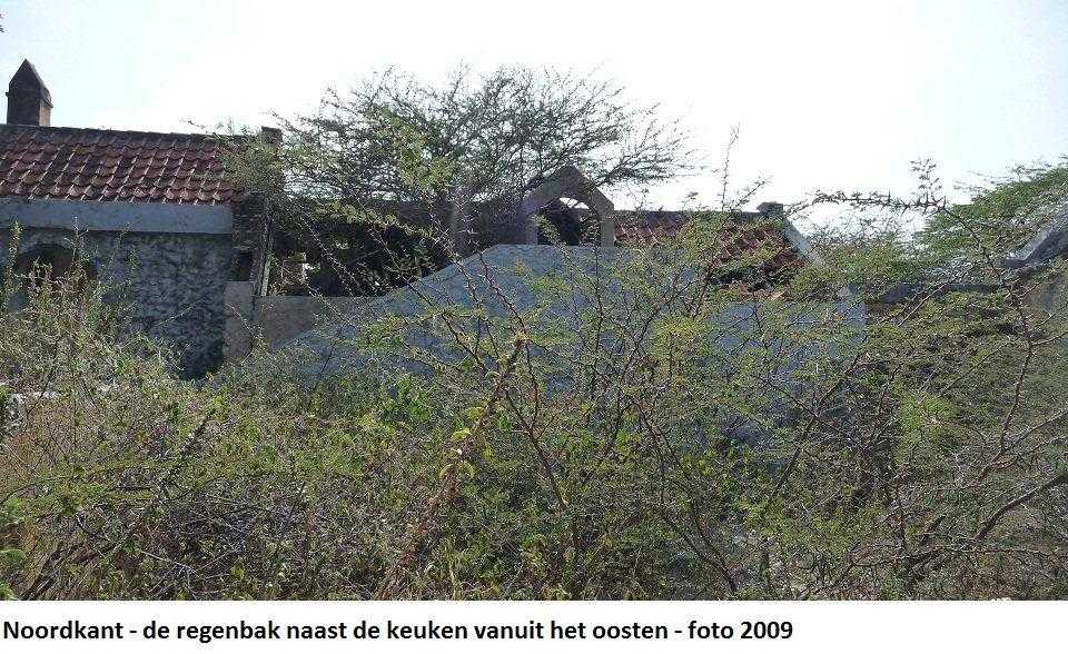 22. Noordkant de regenbak op het oosten 2009
